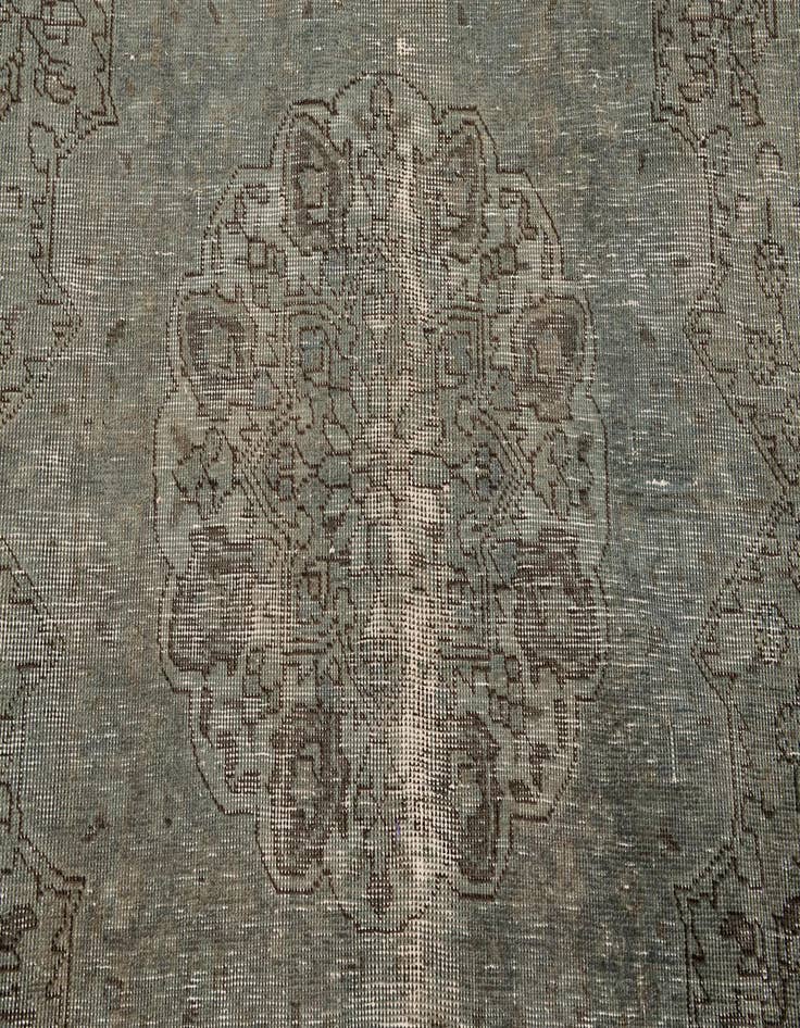 Detail image of  7' 10 x 10' 10  Hand Knotted Ultra Vintage Persian Wool Rug