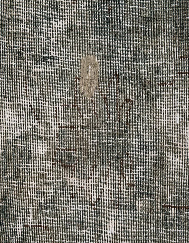 Detail image of  7' 3 x 10' 5  Hand Knotted Ultra Vintage Persian Wool Rug