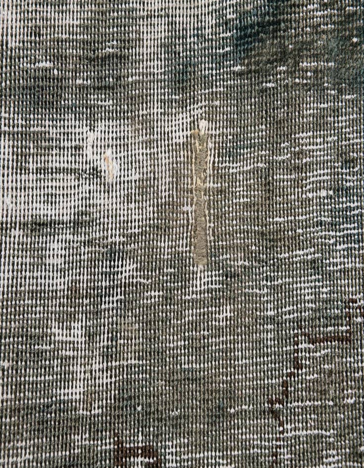 Detail image of  7' 3 x 10' 5  Hand Knotted Ultra Vintage Persian Wool Rug