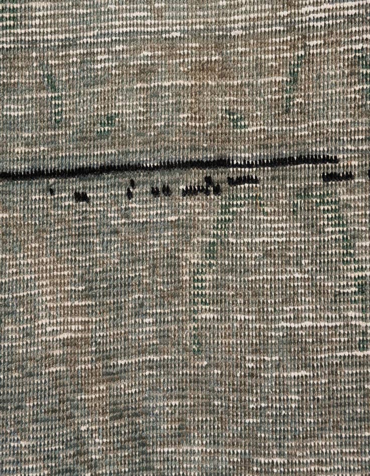 Detail image of  6' 1 x 9' 1  Hand Knotted Ultra Vintage Persian Wool Rug