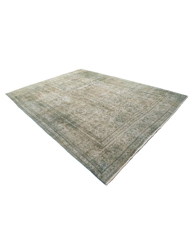 Detail image of  9' 3 x 12' 4  Hand Knotted Ultra Vintage Persian Wool Rug