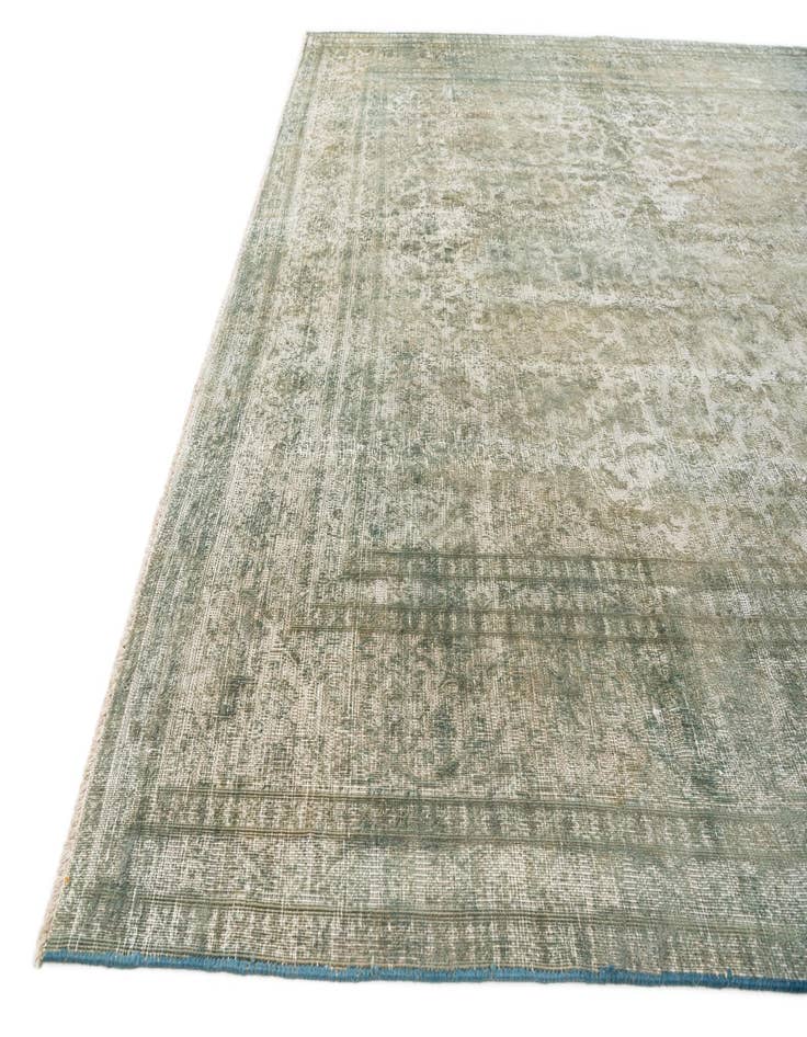 Detail image of  9' 3 x 12' 4  Hand Knotted Ultra Vintage Persian Wool Rug