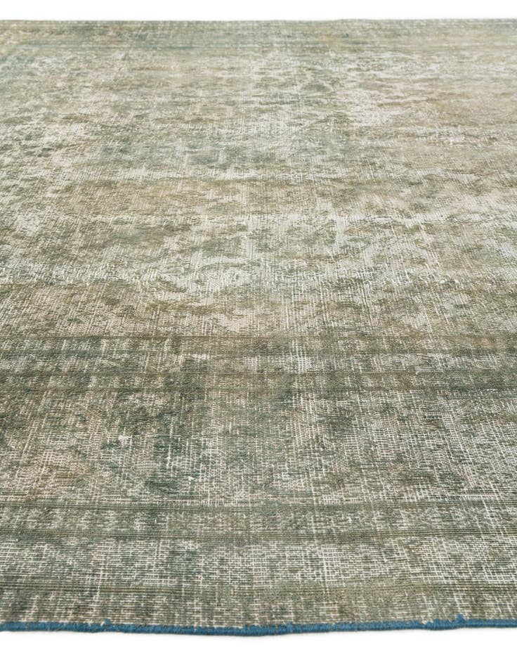 Detail image of  9' 3 x 12' 4  Hand Knotted Ultra Vintage Persian Wool Rug