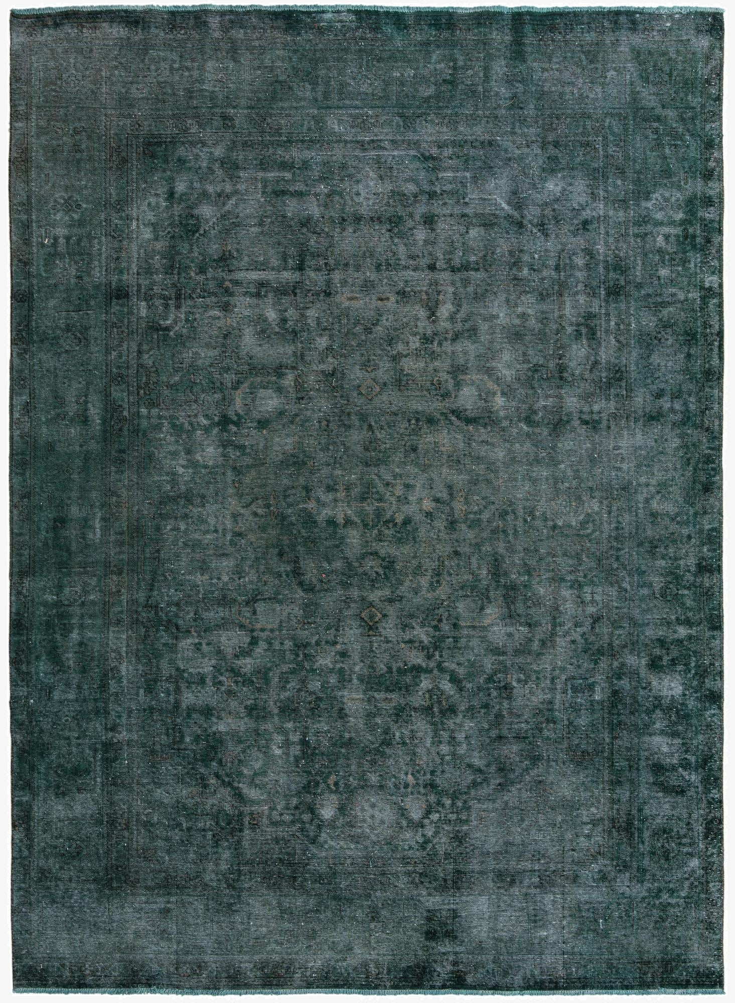  9' 3 x 12' 7  Hand Knotted Ultra Vintage Persian Wool Rug