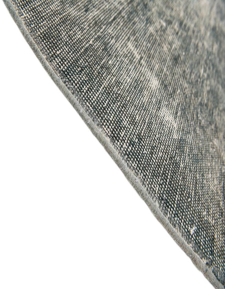 Detail image of  8' 2 x 8' 3  Hand Knotted Ultra Vintage Persian Wool Round Rug