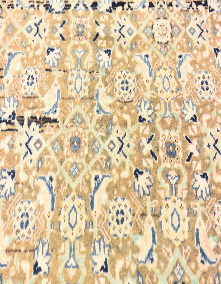 Detail image of  5' x 10' 4  Hand Knotted Farahan Persian Wool Runner Rug
