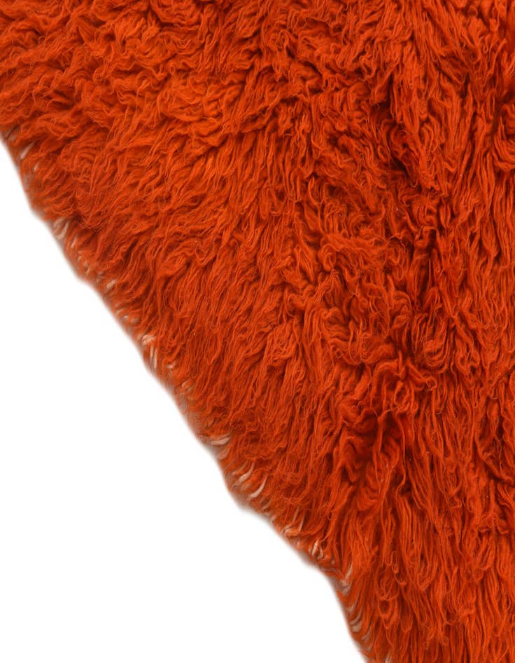 Detail image of  2' 3 x 4' 4  Hand Knotted Moroccan Wool Runner Rug