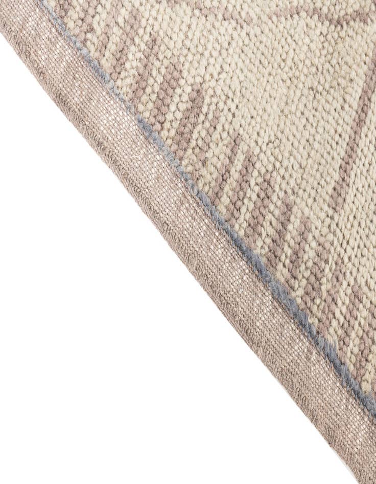 Detail image of  3' x 7' 3  Hand Knotted Moroccan Wool Runner Rug
