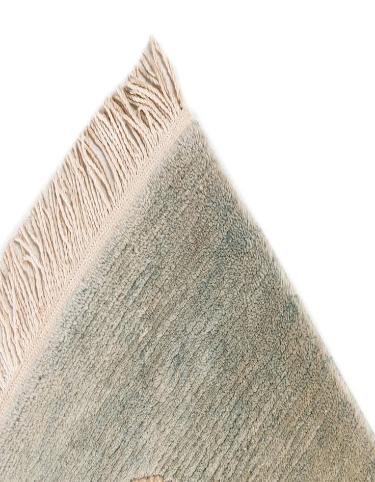 Detail image of  3' x 9' 10  Hand Knotted Nepal Wool Runner Rug