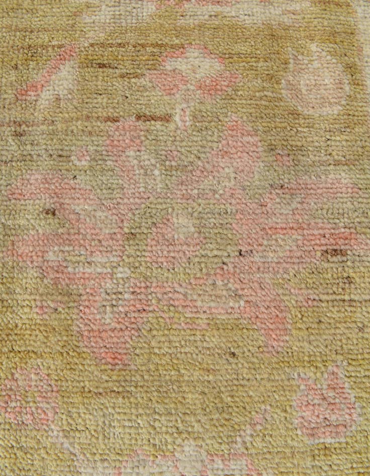 Detail image of  2' 9 x 10' 3  Hand Knotted Oushak Wool Runner Rug