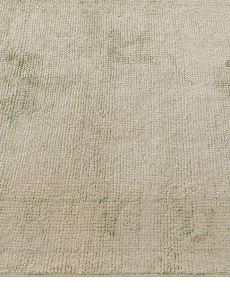 Detail image of  2' 7 x 10' 11  Hand Knotted Oushak Wool Runner Rug