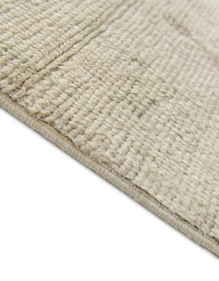 Detail image of  2' 7 x 10' 11  Hand Knotted Oushak Wool Runner Rug