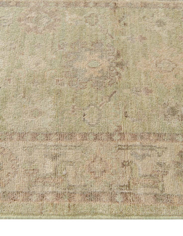 Detail image of  2' 9 x 13' 8  Hand Knotted Oushak Wool Runner Rug