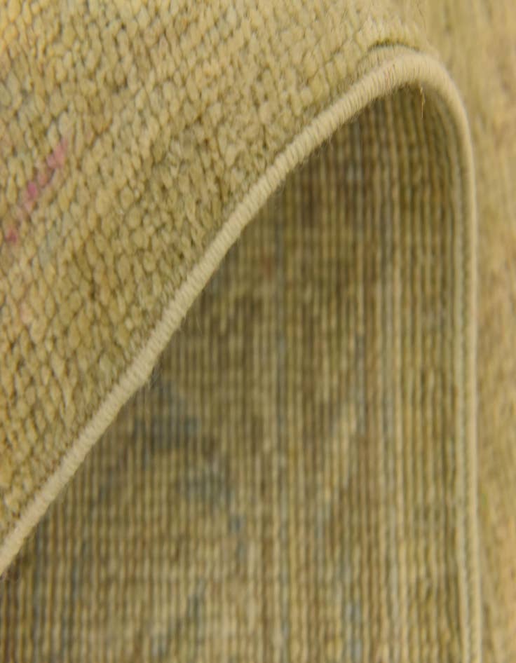 Detail image of  2' 8 x 10' 1  Hand Knotted Over-Dyed Ziegler Runner Rug