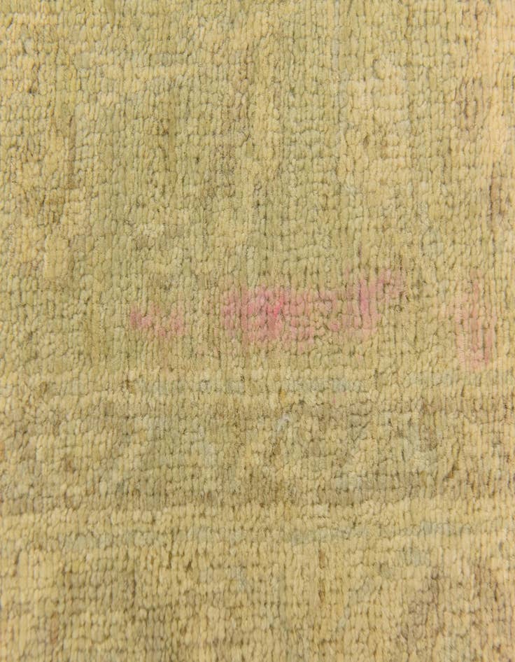 Detail image of  2' 8 x 10' 1  Hand Knotted Over-Dyed Ziegler Runner Rug