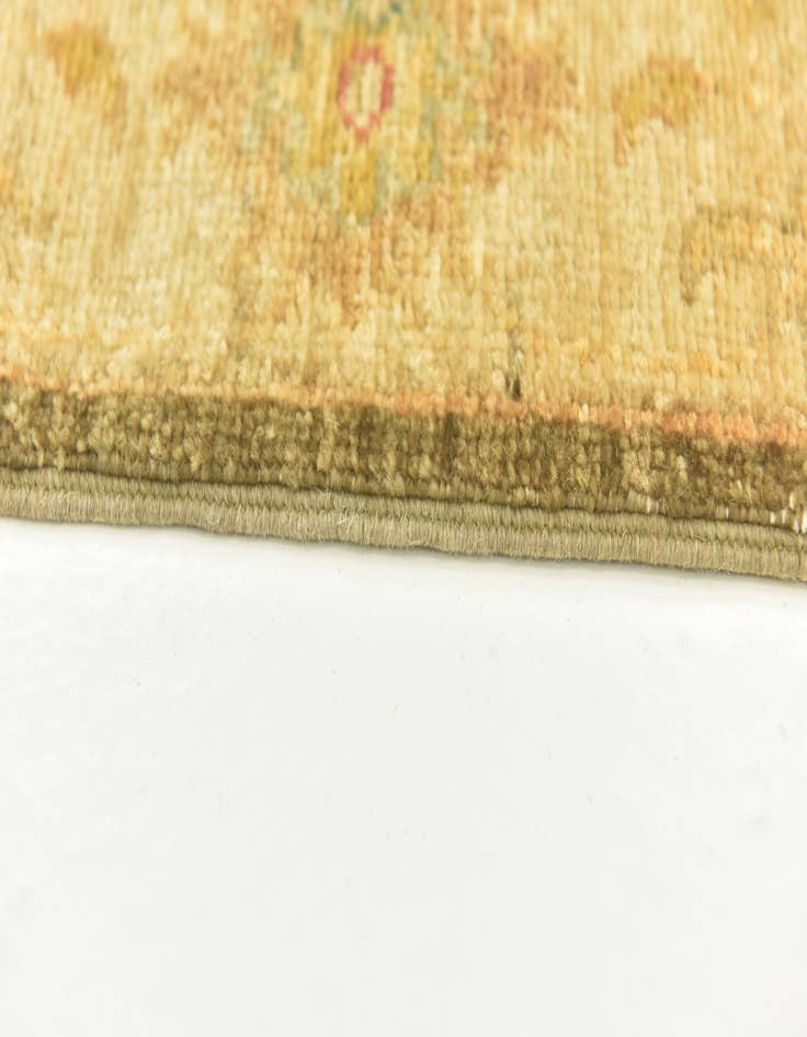 Detail image of  2' 5 x 10' 1  Hand Knotted Peshawar Ziegler Runner Rug