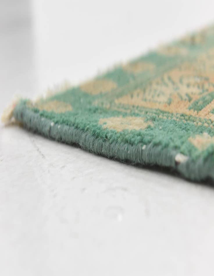 Detail image of  5' x 11' 3  Hand Knotted Ultra Vintage Persian Wool Runner Rug