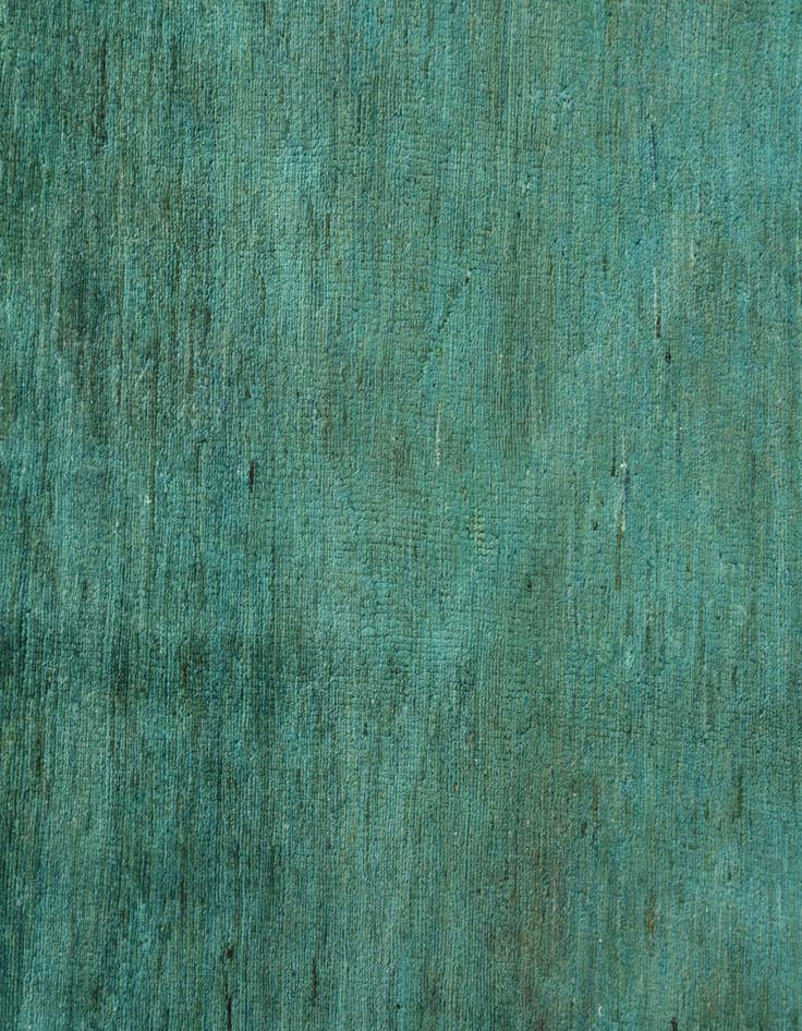 Detail image of  5' 3 x 6' 6  Hand Knotted Over-Dyed Ziegler Square Rug