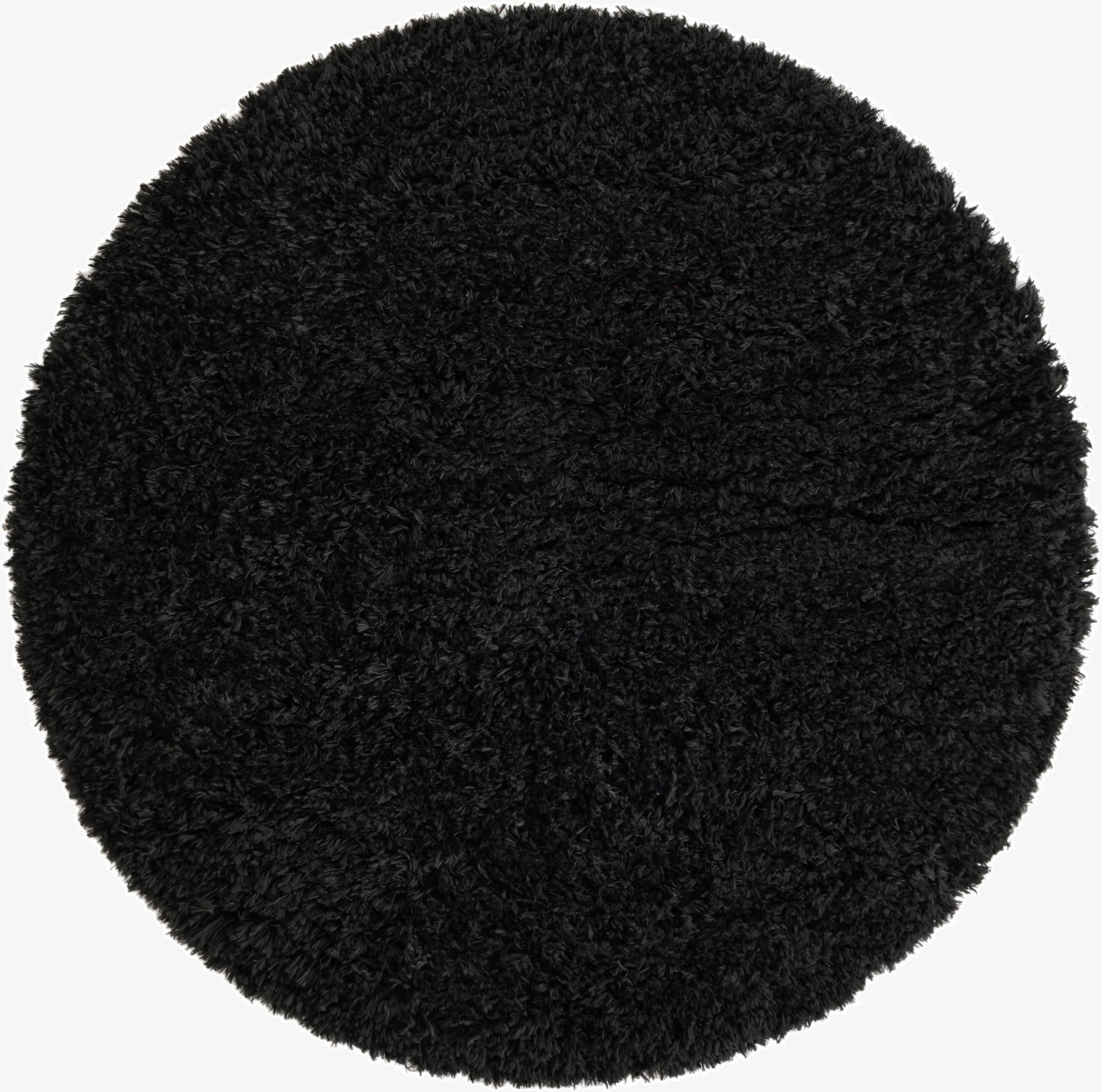  4' x 4' Infinity Shag Round Rug