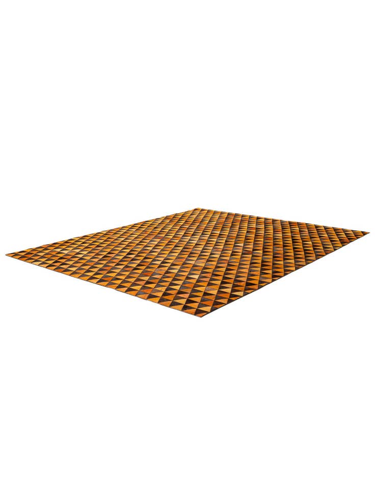 Detail image of  8' x 10' Cowhide - Patchwork Rug