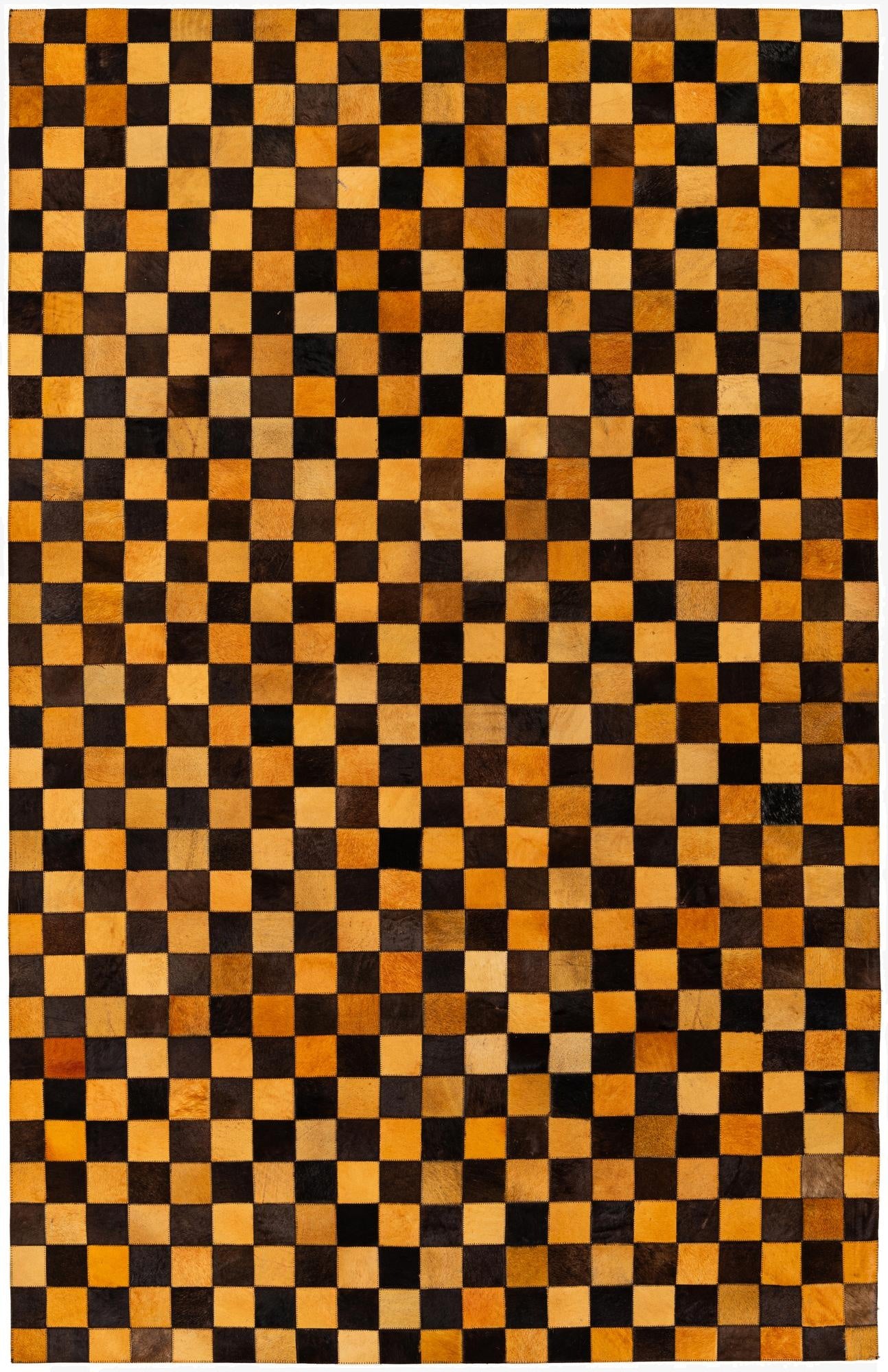  5' 2 x 8' 1 Cowhide Stocks Rug