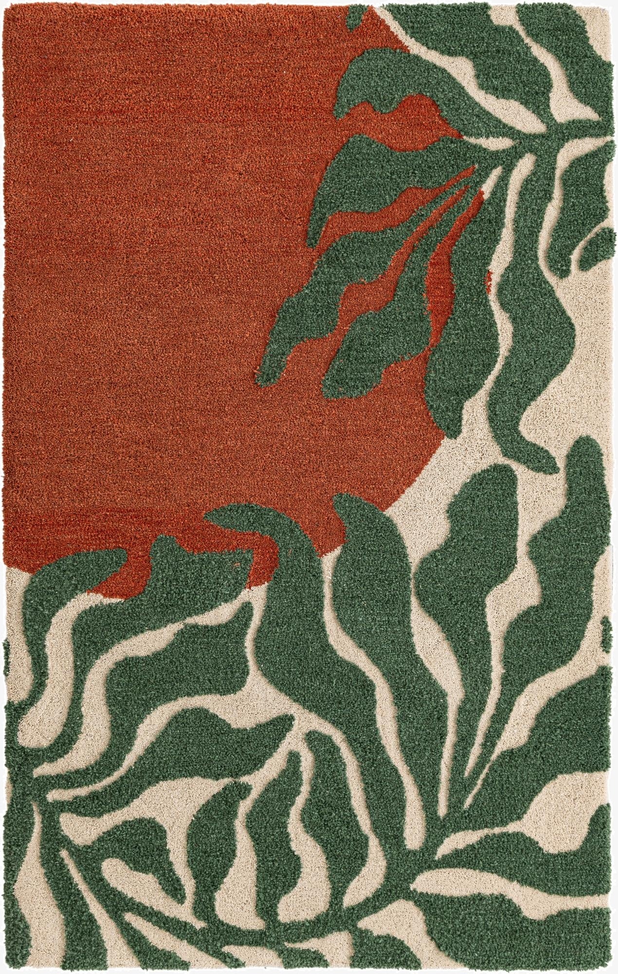  7' 1 x 10' Handtufted Wool Rug