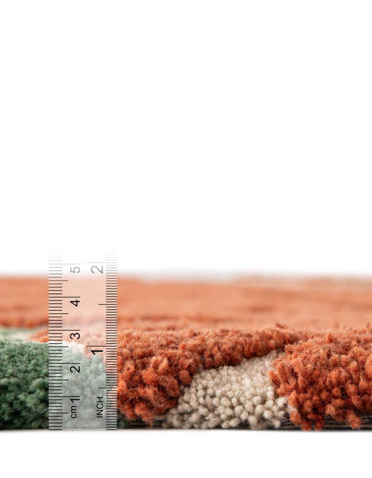 Detail image of  2' x 8' Handtufted Wool Runner Rug