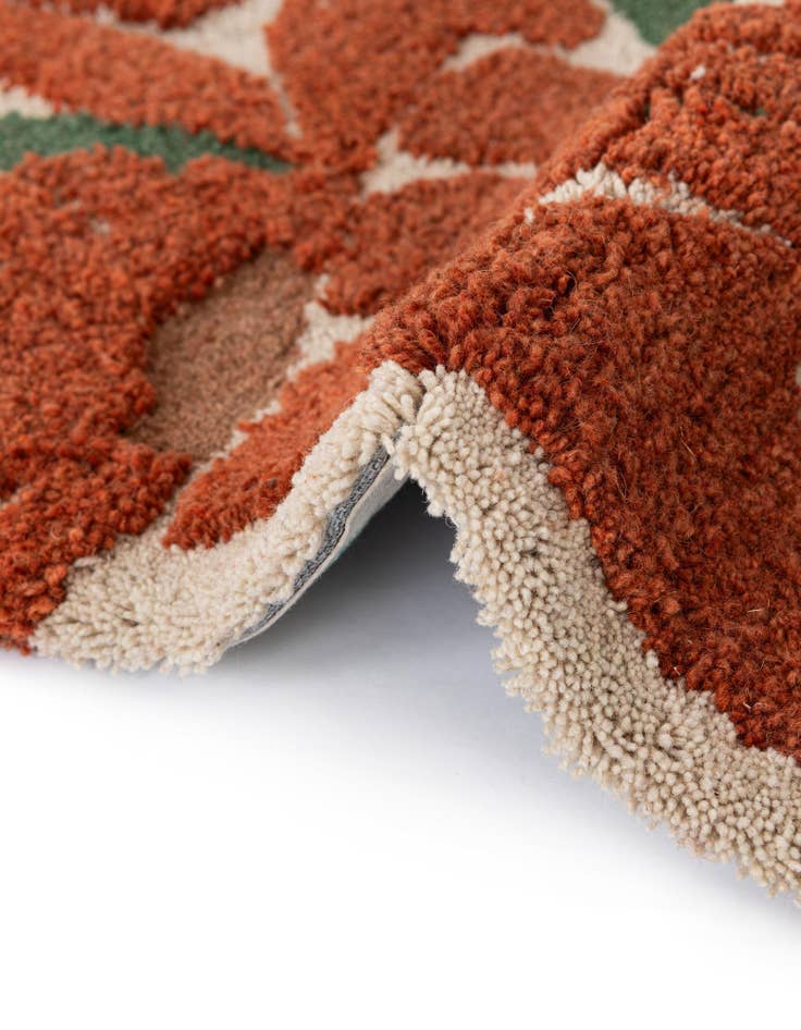 Detail image of  2' x 8' Handtufted Wool Runner Rug