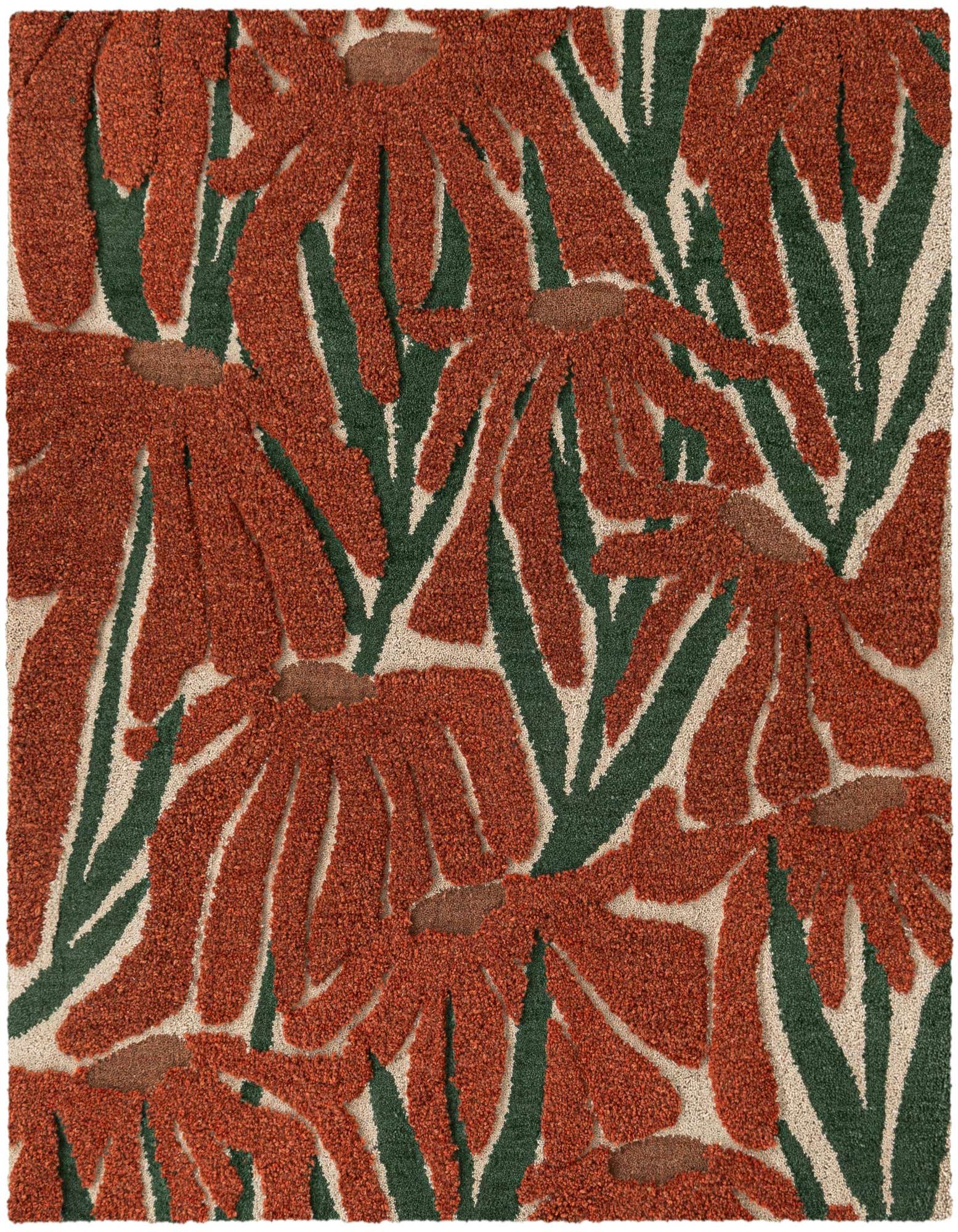 Primary image  10' x 10' Handtufted Wool Square Rug