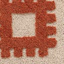 Rug Orange and Ivory Swatch link