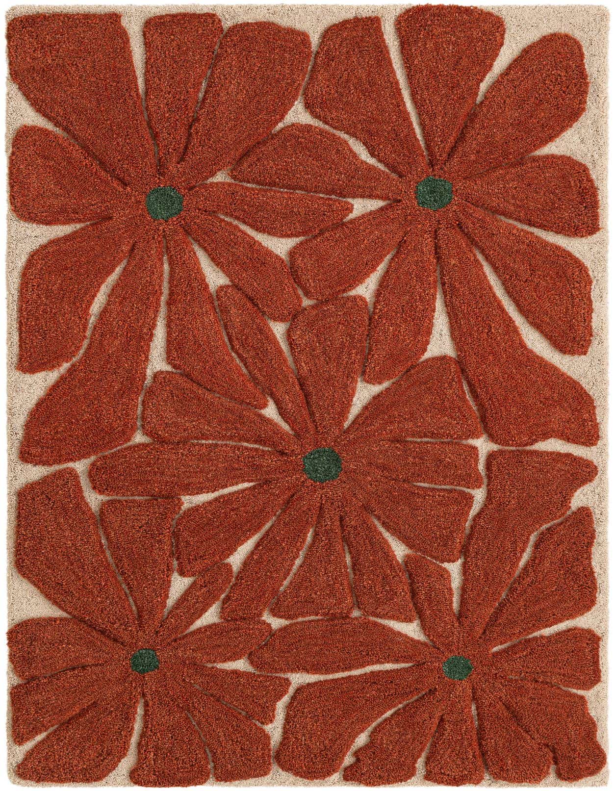 Primary image  7' 1 x 10' Handtufted Wool Rug