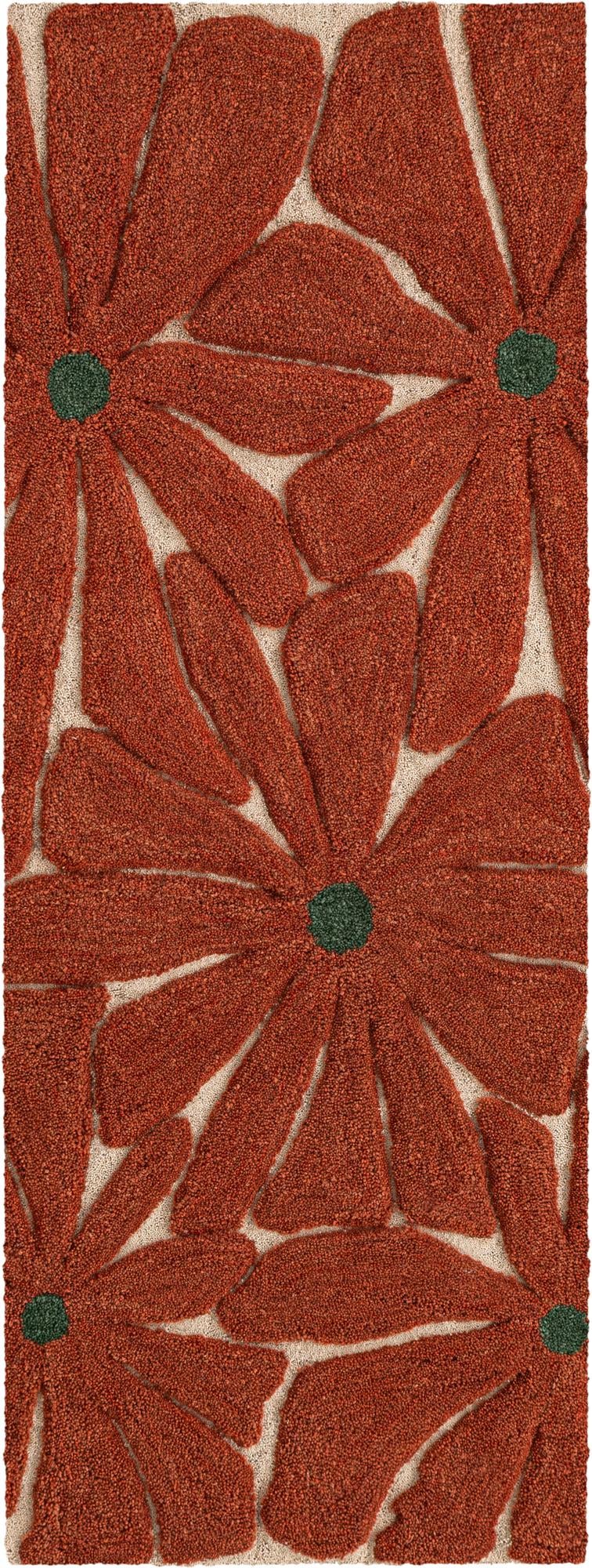 Rug Orange and Ivory Swatch link