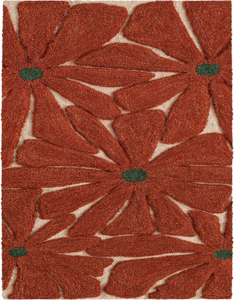 Primary image  2' x 6' 1 Handtufted Wool Runner Rug