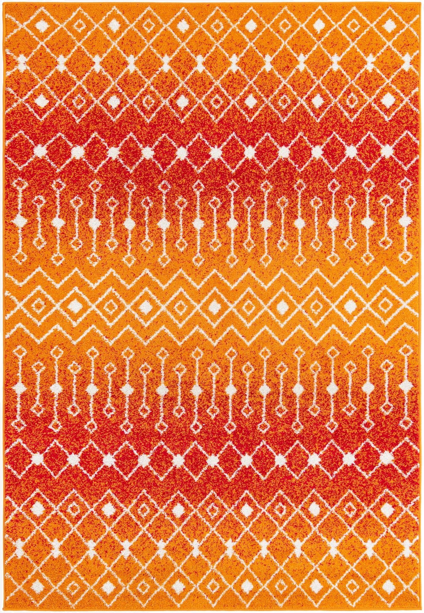  6' x 9' Moroccan Trellis Rug