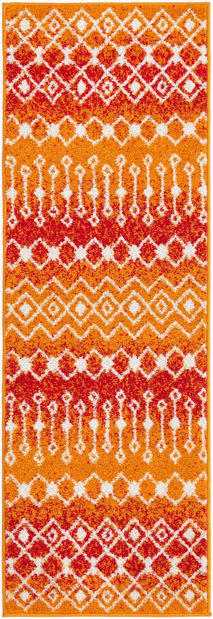  2' x 6' Moroccan Trellis Runner Rug