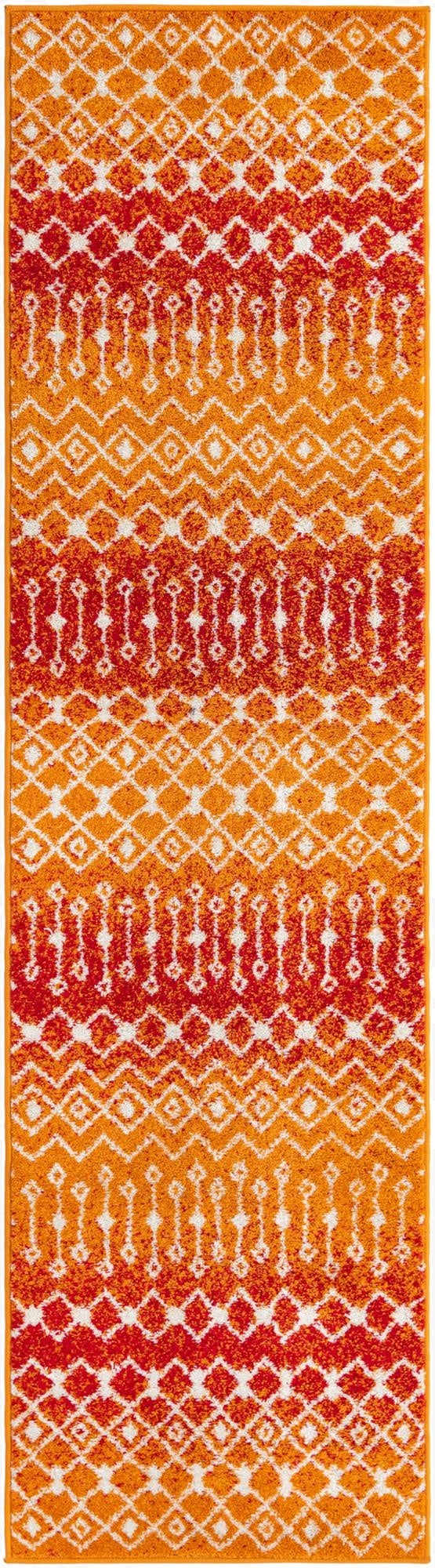  2' 7 x 10' Moroccan Trellis Runner Rug