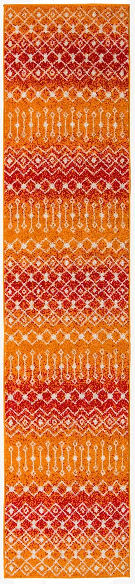  2' 7 x 12' Moroccan Trellis Runner Rug