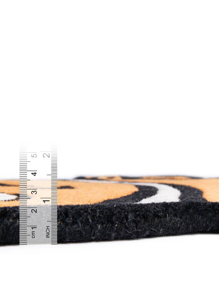 Detail image of  4' 1 x 6' 1 Playtime Kids Wool Freeform Rug