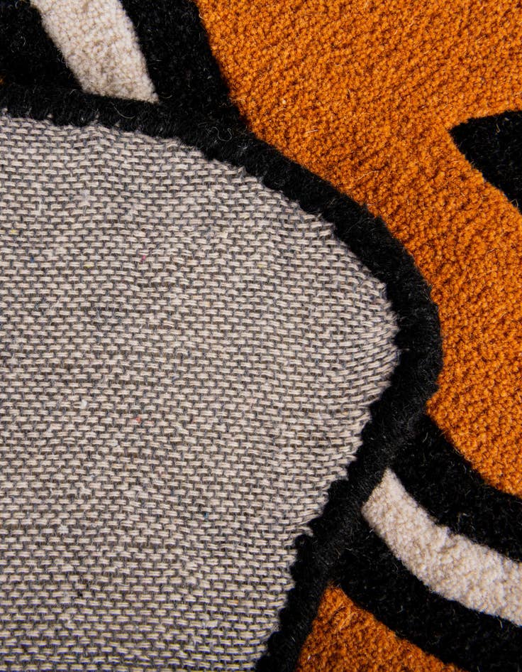 Detail image of  4' 1 x 6' 1 Playtime Kids Wool Freeform Rug