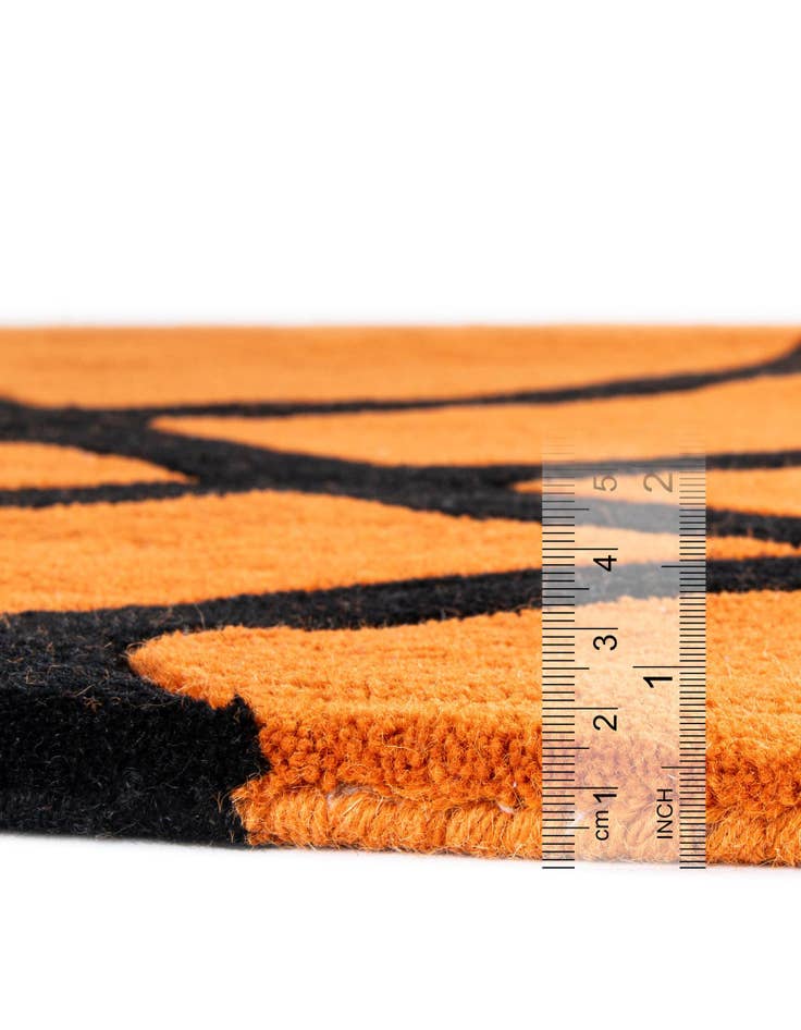 Detail image of  3' 1 x 3' 1 Playtime Kids Wool Freeform Rug