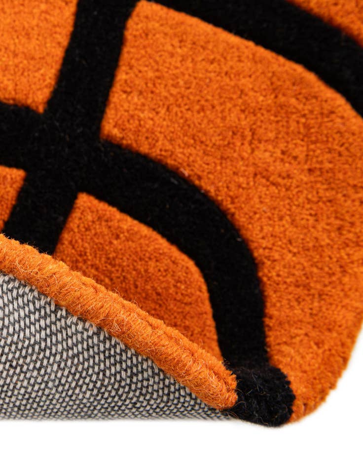 Detail image of  3' 1 x 3' 1 Playtime Kids Wool Freeform Rug