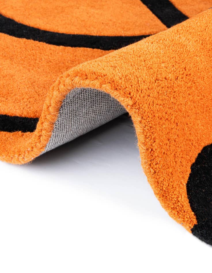 Detail image of  3' 1 x 3' 1 Playtime Kids Wool Freeform Rug