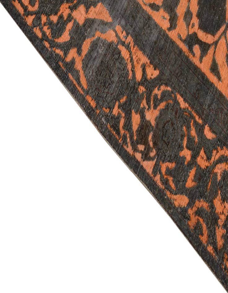 Detail image of  9' 1 x 11' 3  Hand Knotted Ultra Vintage Persian Wool Rug