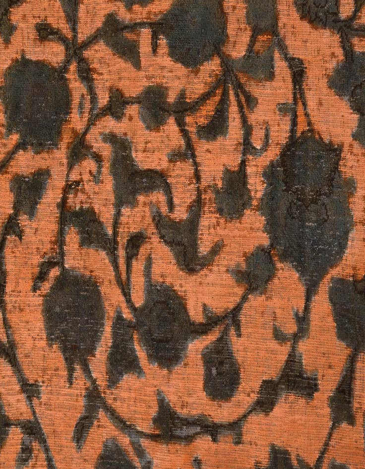 Detail image of  9' 1 x 11' 3  Hand Knotted Ultra Vintage Persian Wool Rug