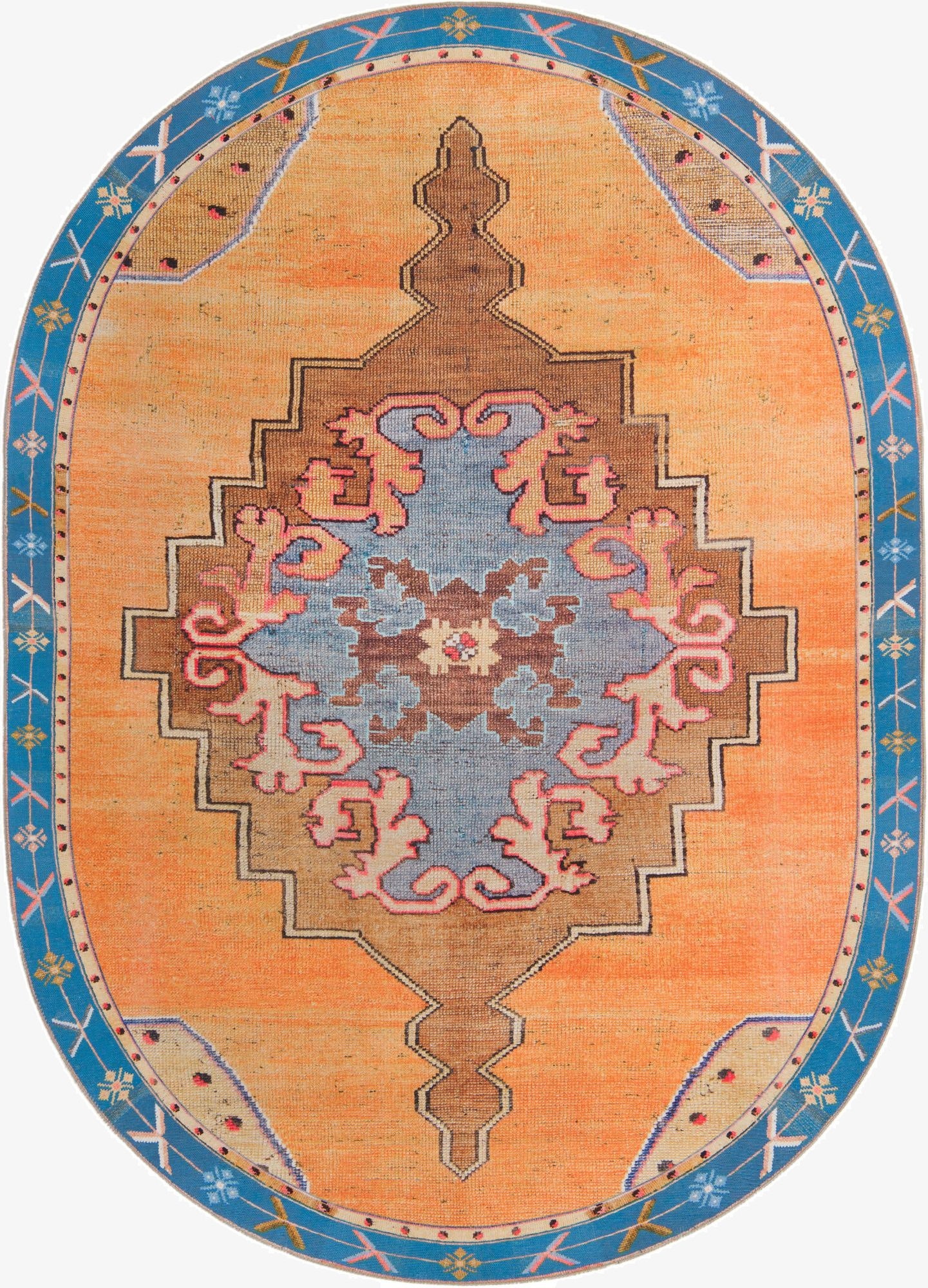  7' 6 x 10' 6 Timeless Oval Rug
