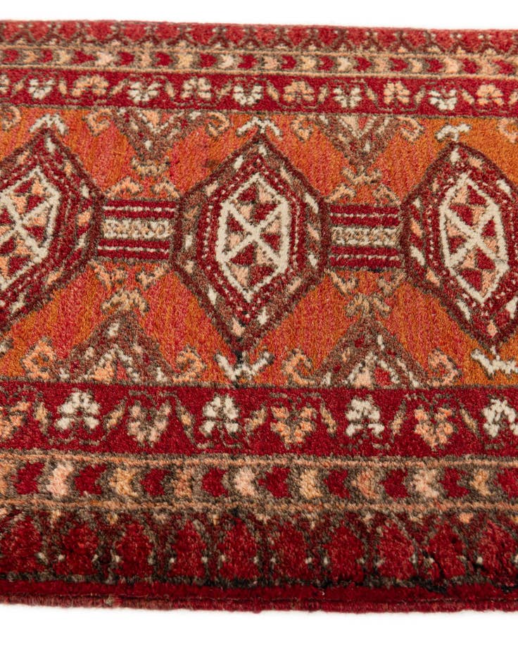 Detail image of  1' 8 x 2' 2  Hand Knotted Afghan Ersari Wool Rug