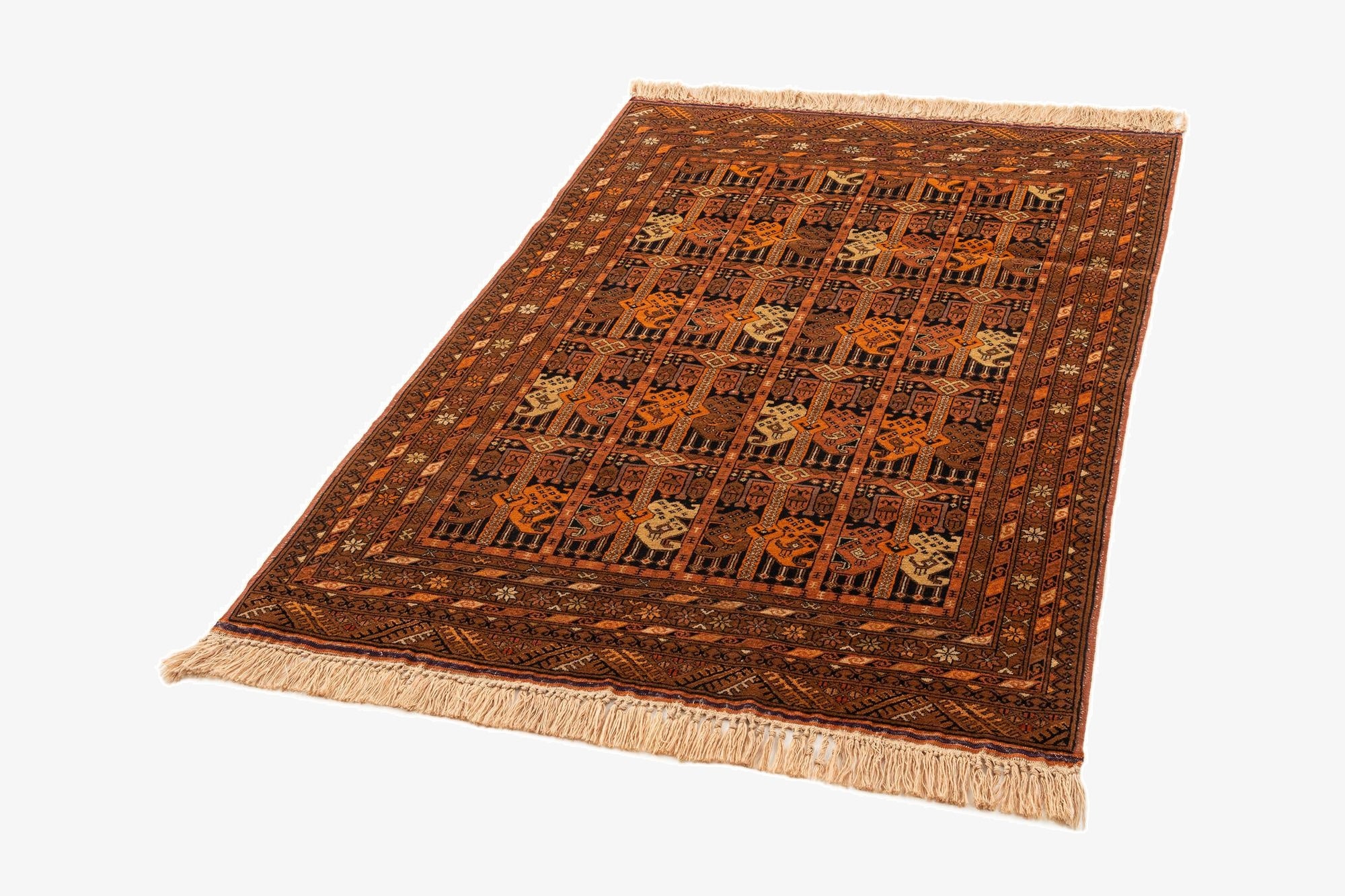  3' 9 x 5' 8 Afghan Rug