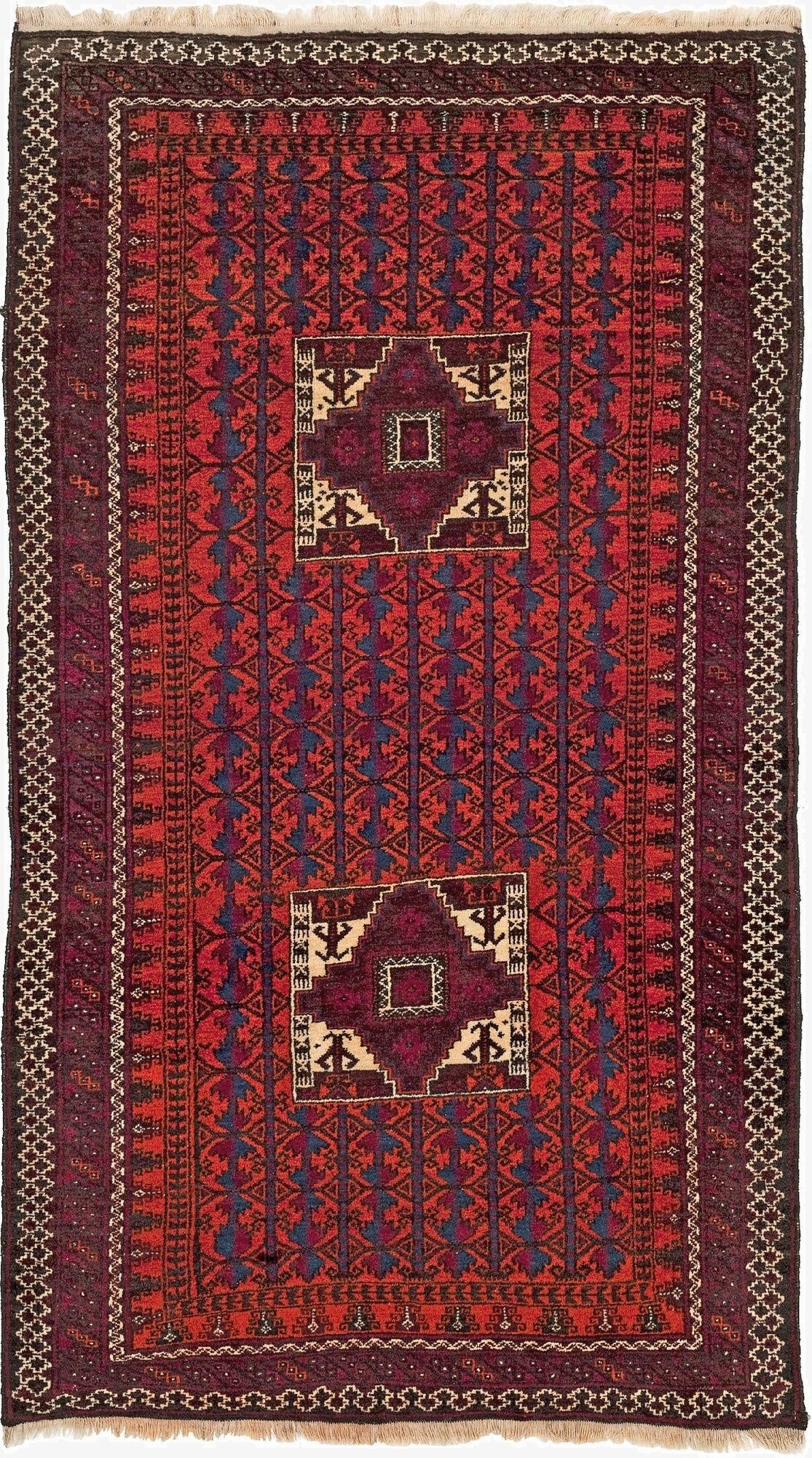 3' 5 x 6' 2 Afghan Rug