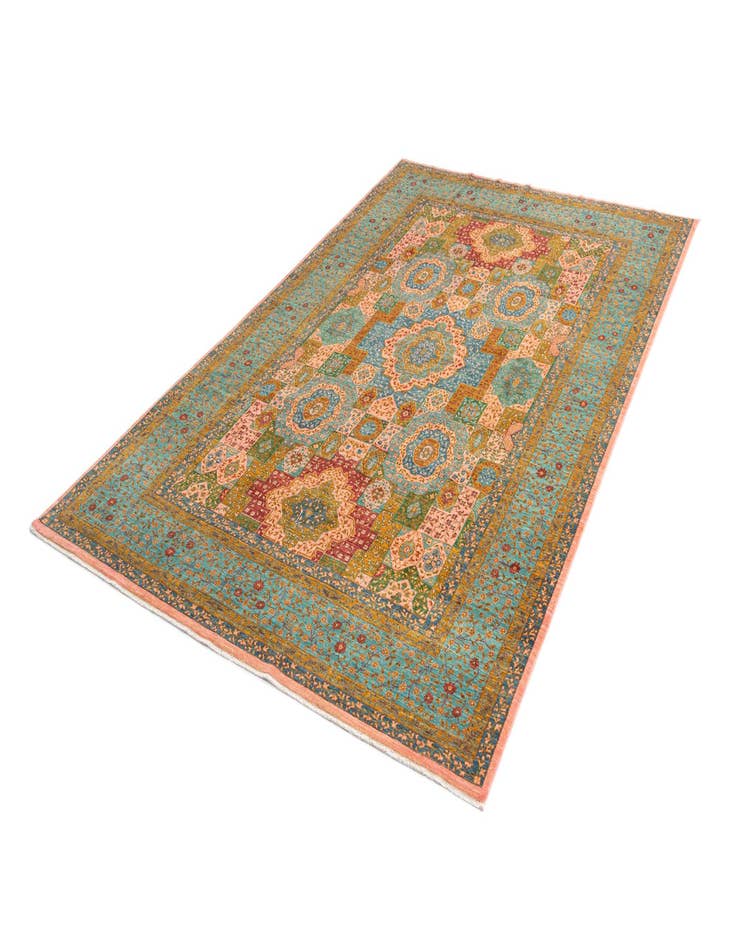 Detail image of  6' 6 x 9' 11 Amina Wool Rug