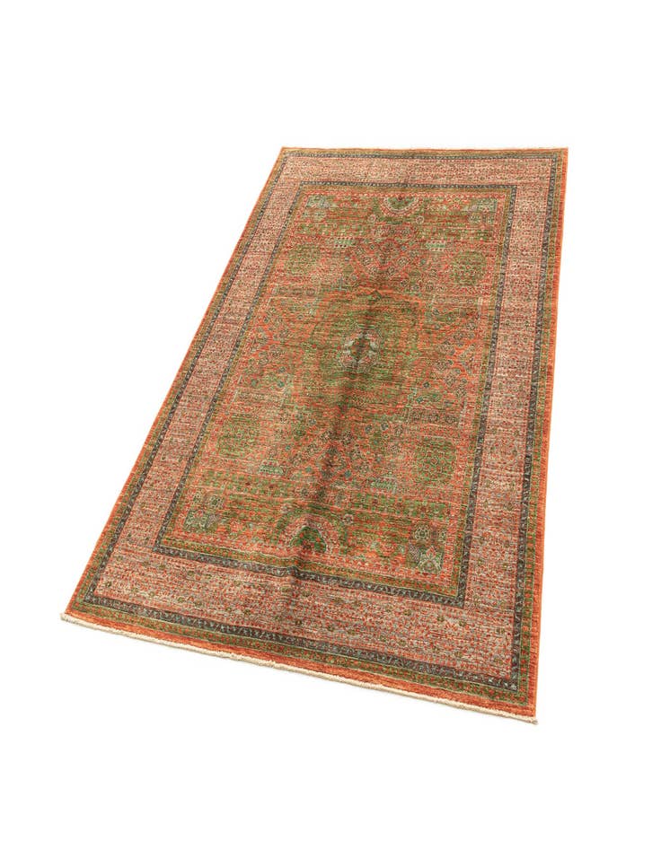 Detail image of  4' 10 x 6' 11  Hand Knotted Amina Rug